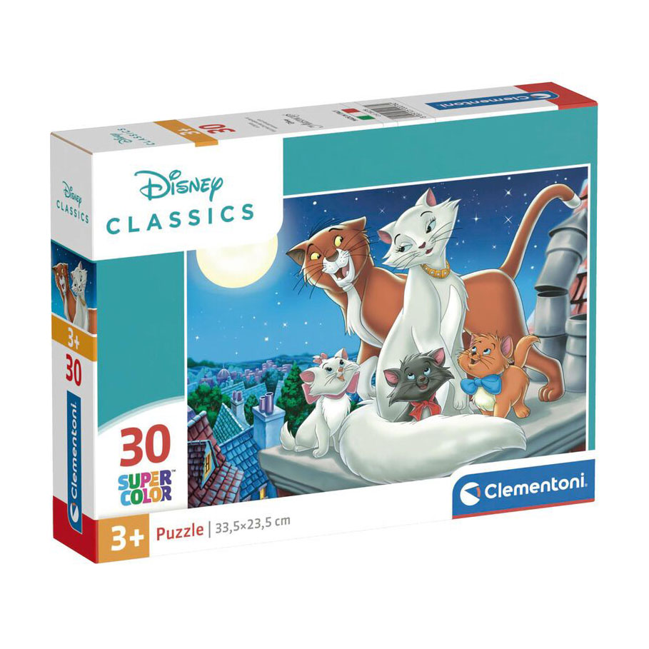 Пазли Clementoni Disney Classics, 33.5*23.5 см, від 3 років, 30 елементів (20278)